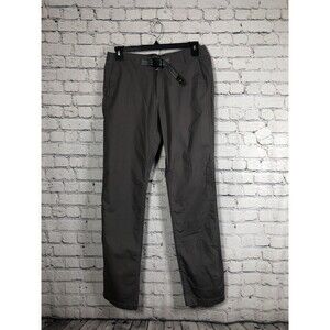 Burton Men Ridge Pant Durable Goods Hiking Chino Webbing Belt Grey 31